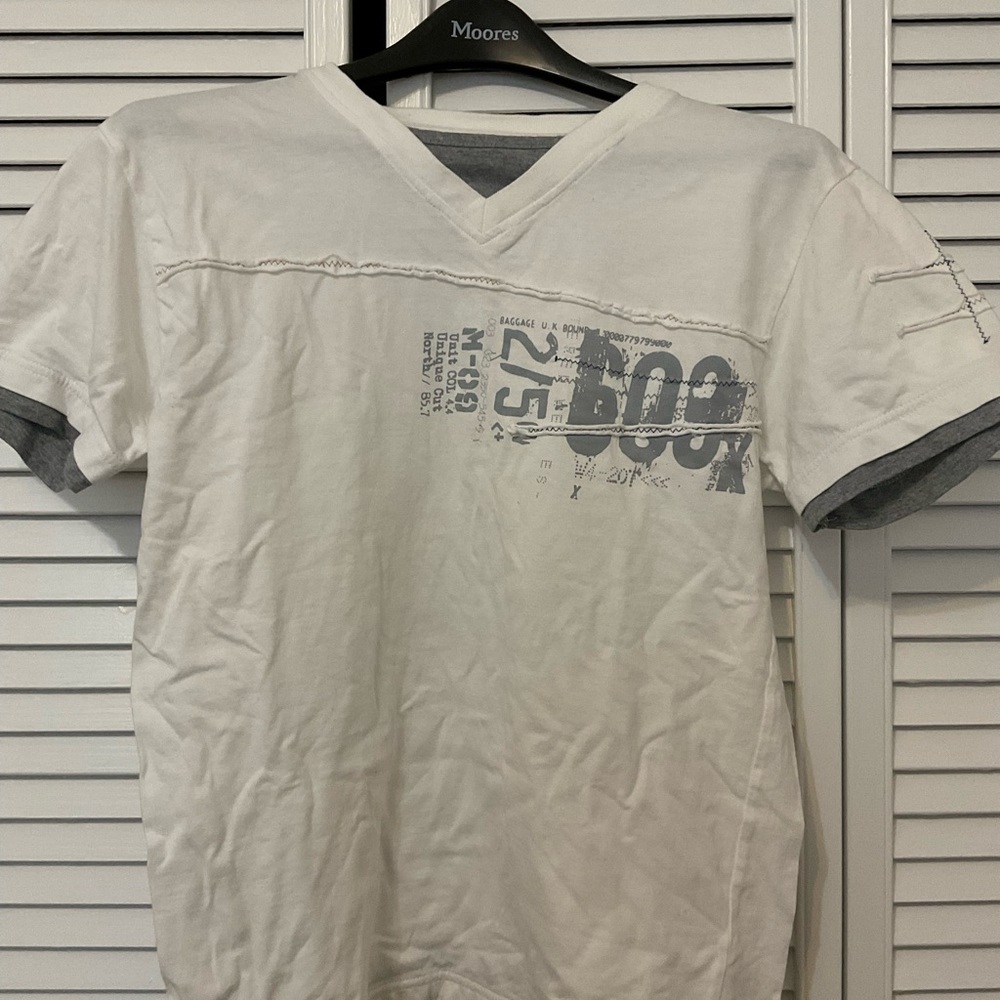 MOTO 100% Cotton Graphic T Shirt